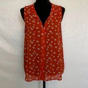 EUC Fun 2 Fun Ulrica Tie Neck Blouse - Medium